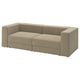 JÄTTEBO 3-pers. modulopbygget sofa, Johanneshov brun-beige