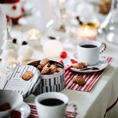 KAFFEREP Havrekiks med kanel, 350 g