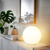 KAJPLATS LED-pære E27 1521 lumen, smart hvidt spektrum/globe/opalhvid