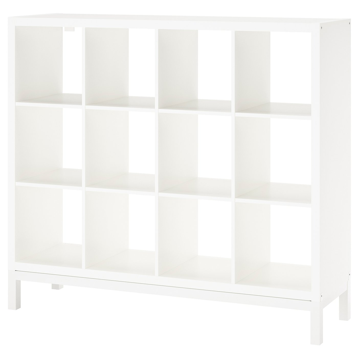 Møbelmontering KALLAX Reol med understel, hvid/hvid, 147×129 cm