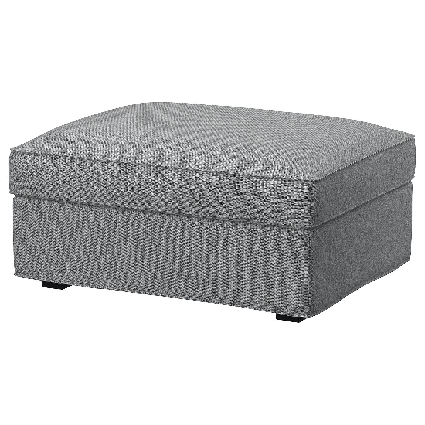 Møbelmontering KIVIK Taburet med opbevaring, Tibbleby beige/grå