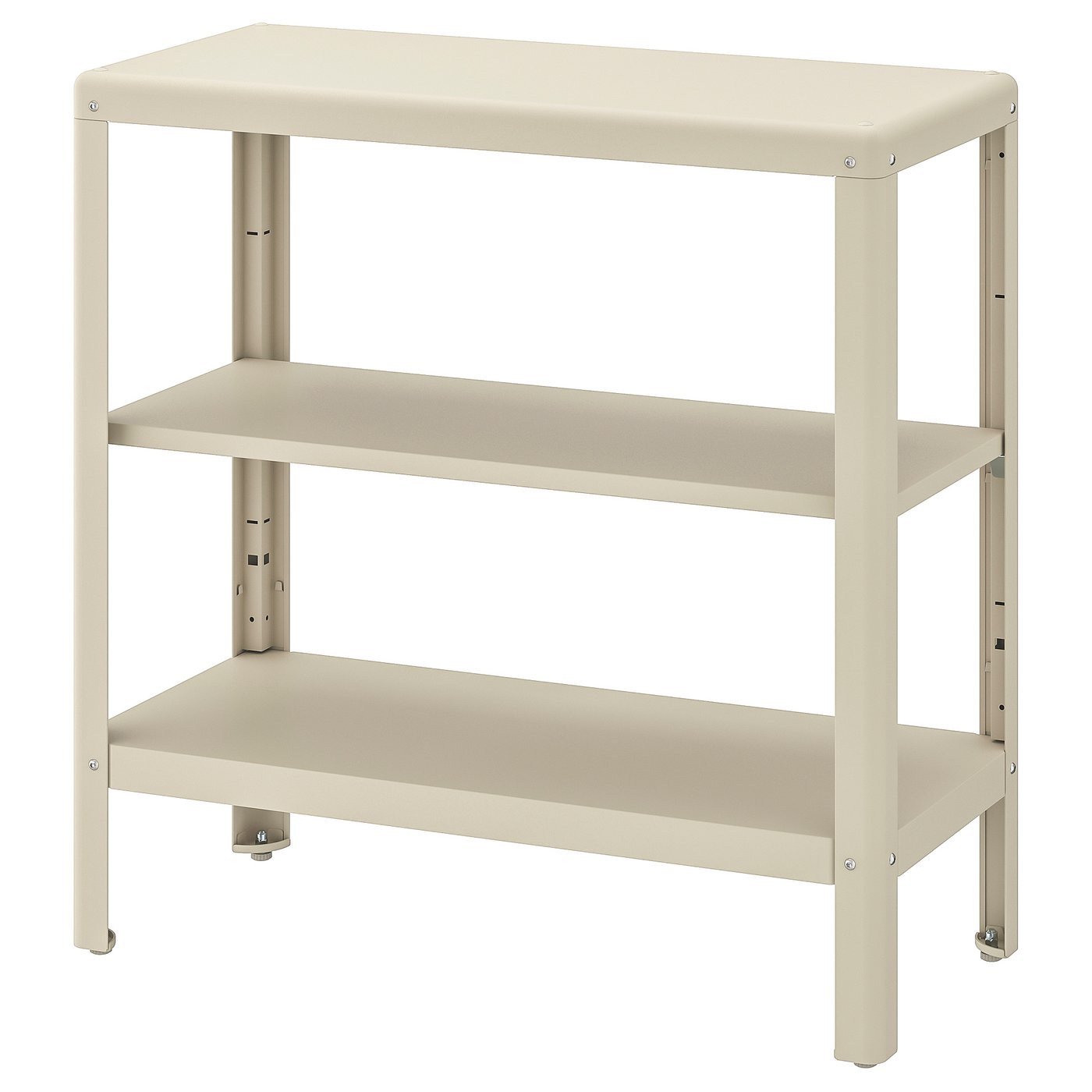 Møbelmontering KOLBJÖRN Reol inde/ude, beige, 80×81 cm