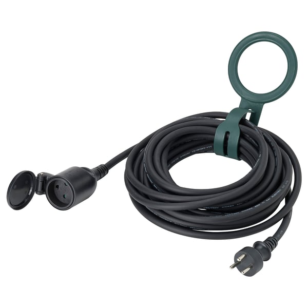 KOPPLA Forlængerledning udendørs, 10.0 m