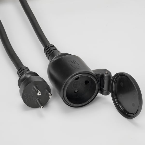 KOPPLA Forlængerledning udendørs, 10.0 m