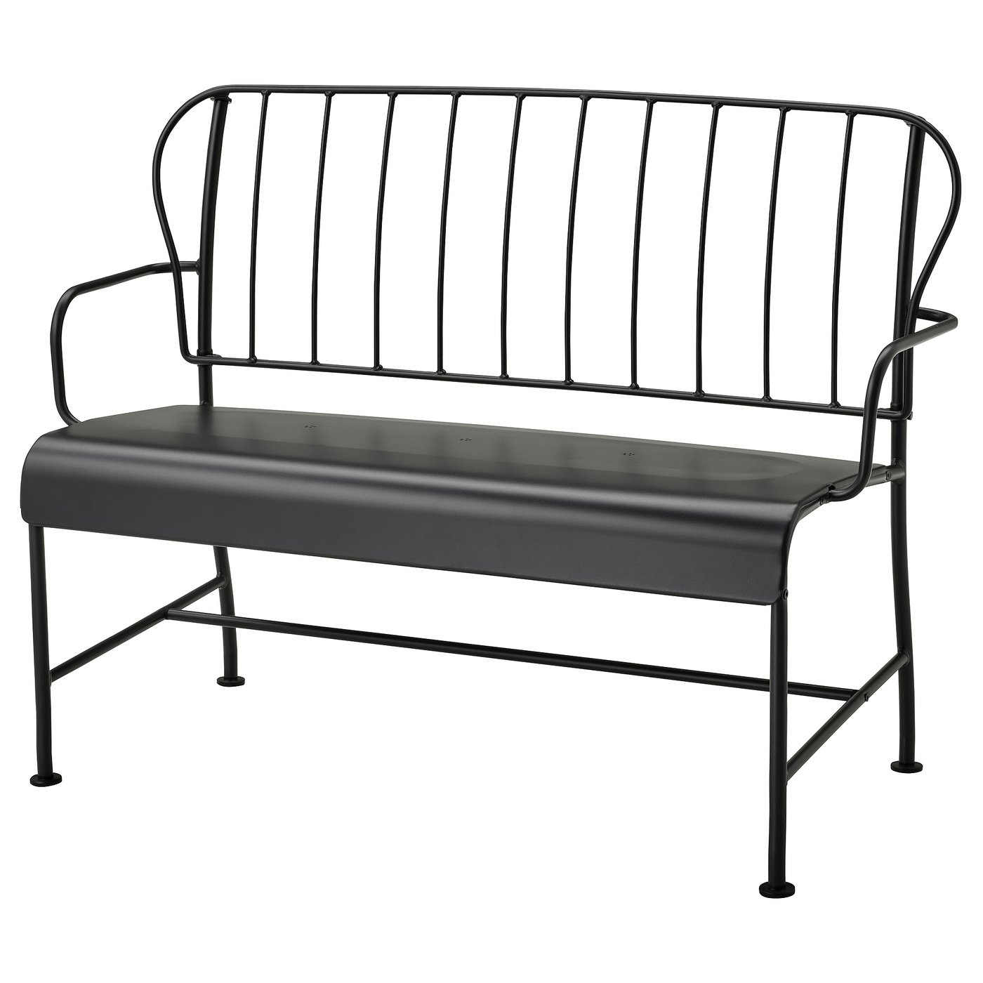 Møbelmontering LÄCKÖ 2-pers. sofa, ude, grå