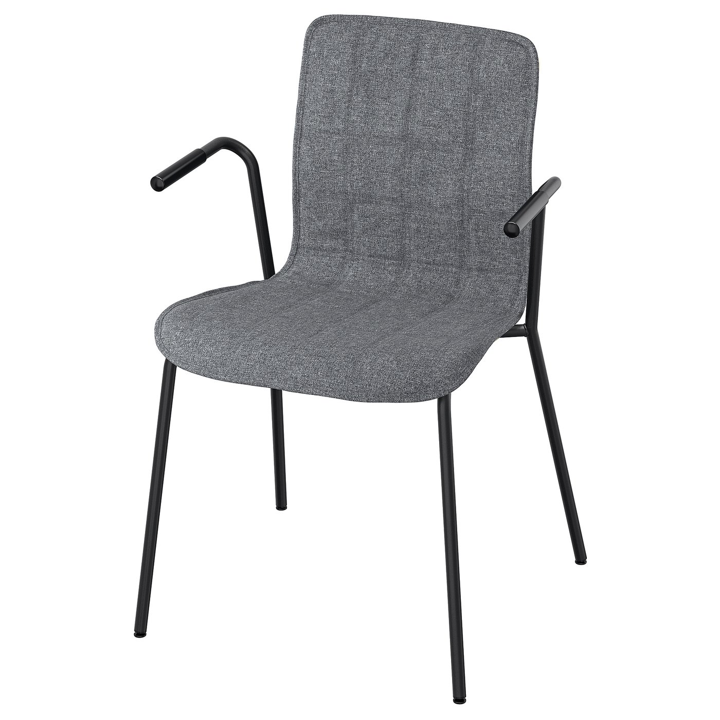 Møbelmontering LÄKTARE Konferencestol, mellemgrå/sort