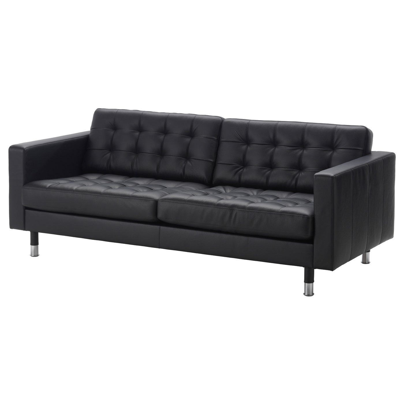 Møbelmontering LANDSKRONA 3-pers. sofa, Grann/Bomstad sort/metal