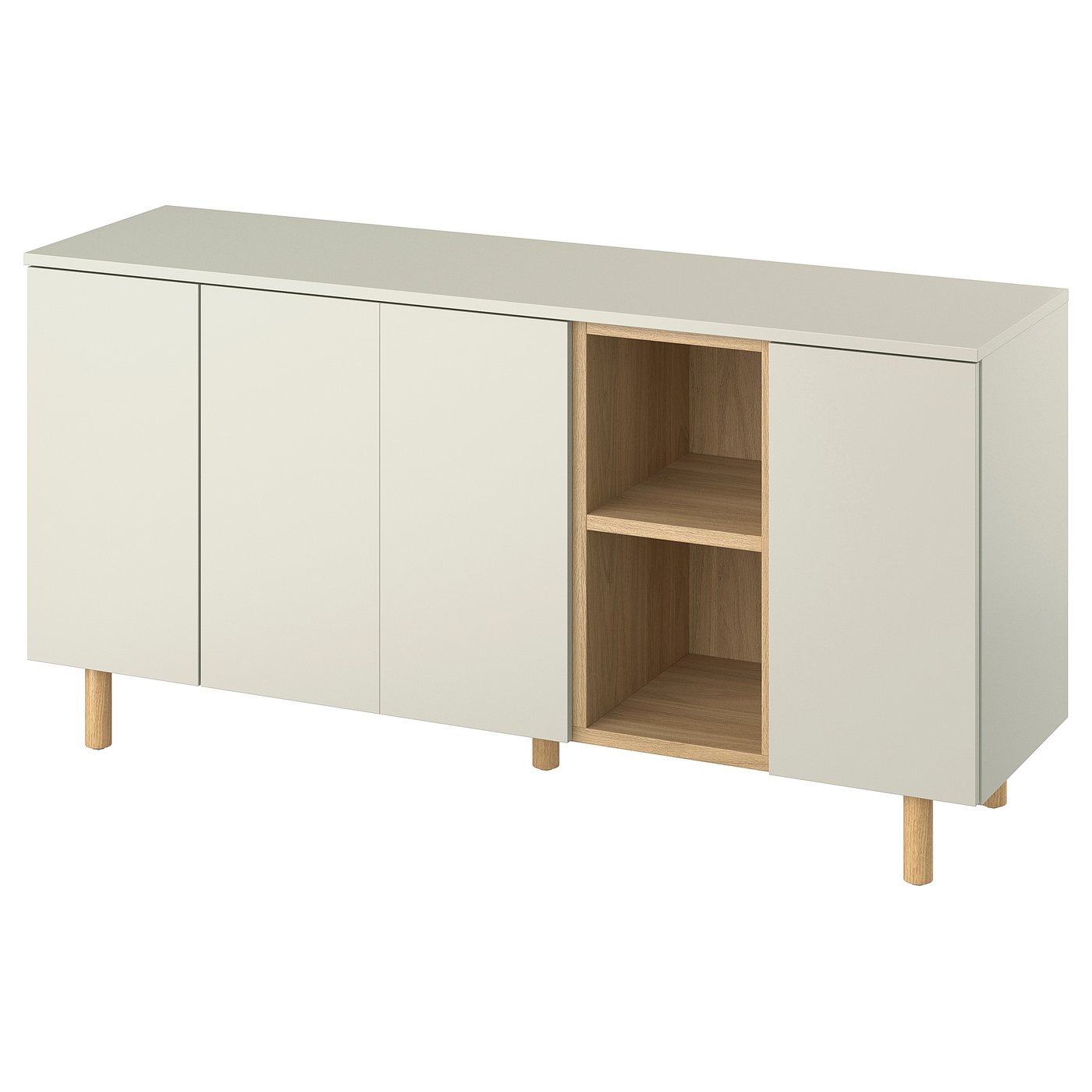 Møbelmontering LEDAMOT Skab, lys gråbeige, 150x42x75 cm