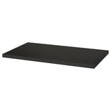 LINNMON / ADILS Skrivebord, sortbrun/hvid, 100x60 cm