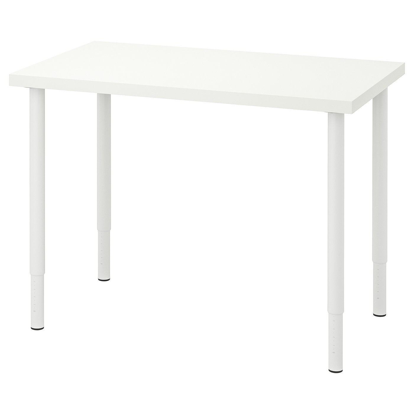Møbelmontering LINNMON / OLOV Skrivebord, hvid, 100×60 cm | Billig & Hurtig i København