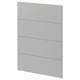 METOD køkkenpanel, lysegrå, rektangulær, fiberplade, minimalistisk design.