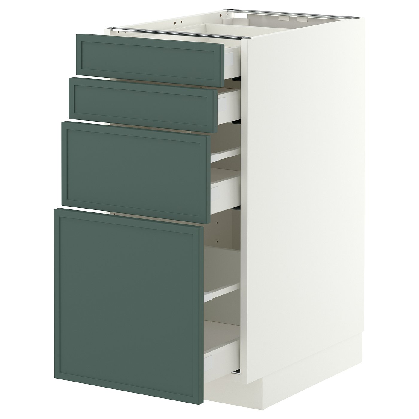 METOD / MAXIMERA underskab 4 fronter/4 skuffer