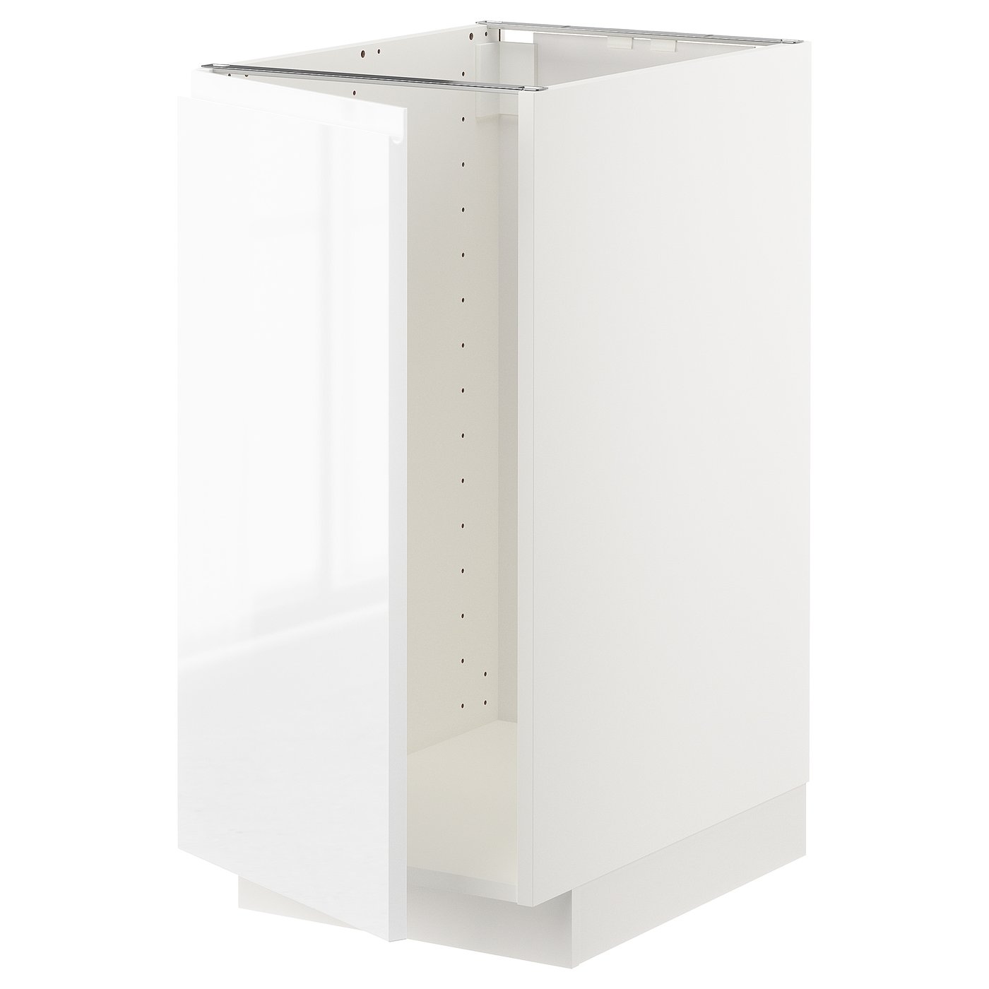 Møbelmontering METOD Underskab til vask/affaldssortering, hvid/Voxtorp højglans/hvid, 40×60 cm
