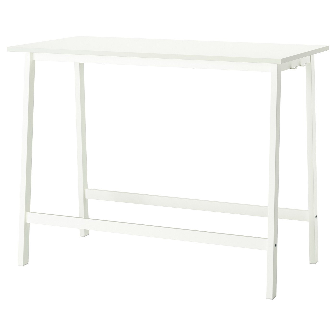 Møbelmontering MITTZON Konferencebord, hvid, 140x68x105 cm