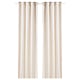 MOALINA Gardiner, 2 stk., beige, 145x250 cm