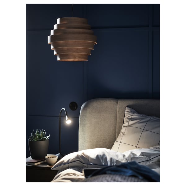 NÄVLINGE LED-skrivebordslampe, sort
