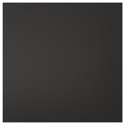 Sort NICKEBO skabsfront med slankt, moderne design.