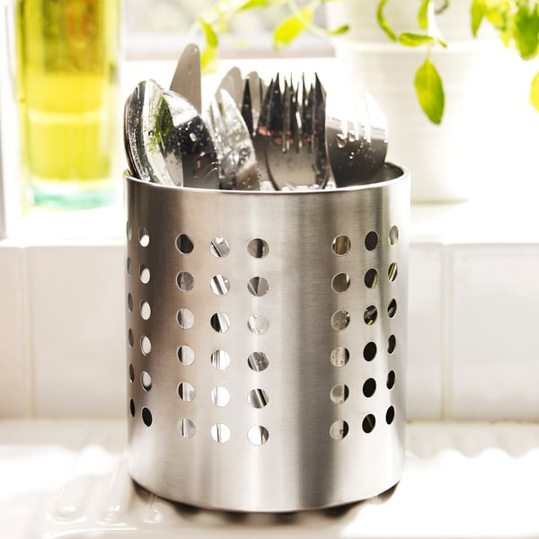 ORDNING Bestikholder, rustfrit stål, 13.5 cm