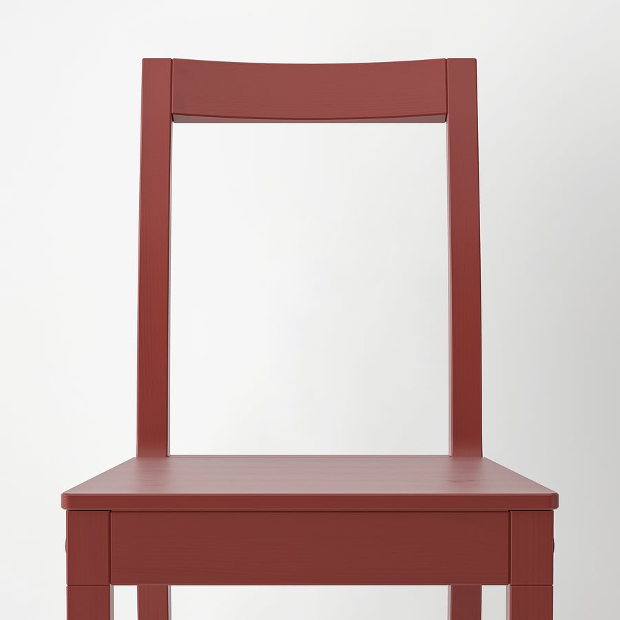 PINNTORP stol, rød bejdse - IKEA