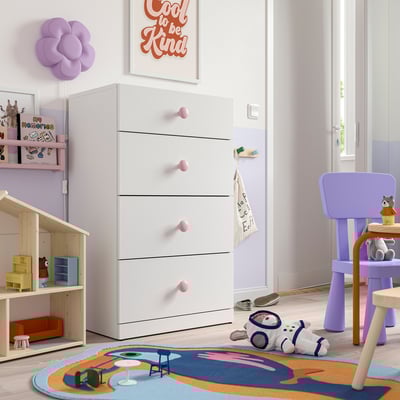 PLOCKAR Knop, lyserød, 49 mm