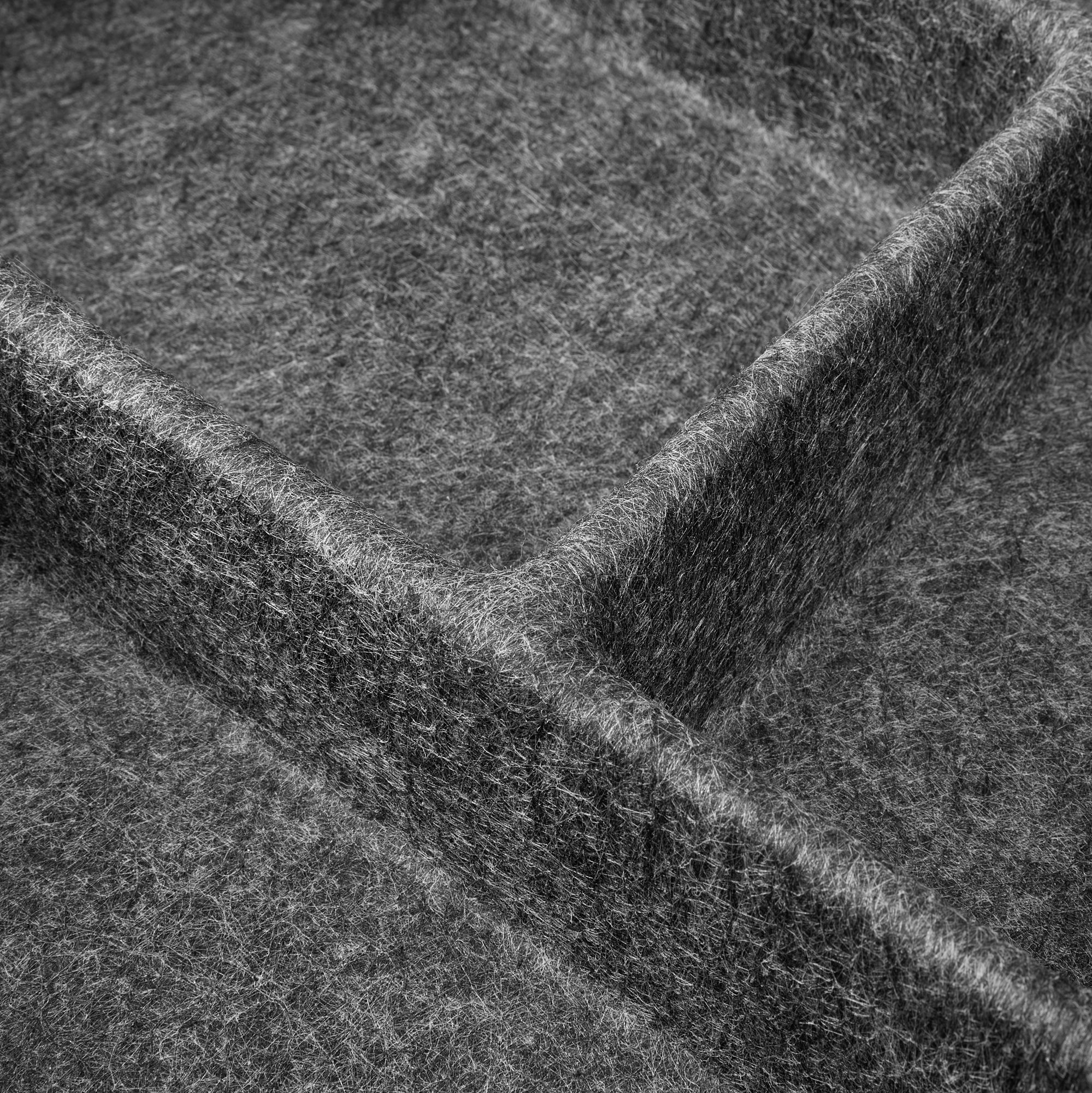 Stablede teksturerede bakker