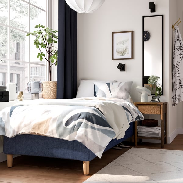 RÅHOLMAR Boxmadras med pocketfjedre, 5 zoner