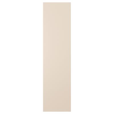 REINSVOLL dør, beige, rektangulær, genbrugsmaterialer.