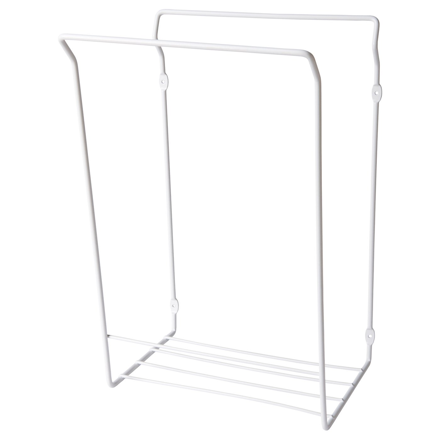 RUDU Holder til affaldspose, hvid IKEA