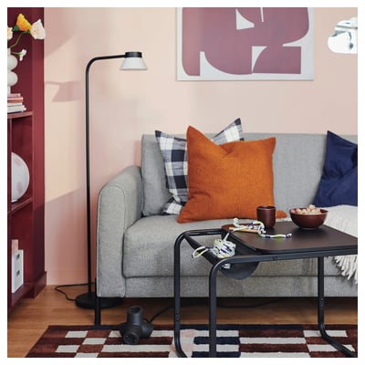 SALTMYRAN 3-pers. sofa, Öreryd gråbeige