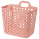 SLIBB Fleksibel vasketøjskurv, pink, 24 l