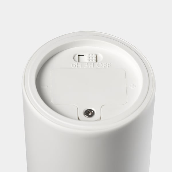 Led stearinlys med betjeningsknapper