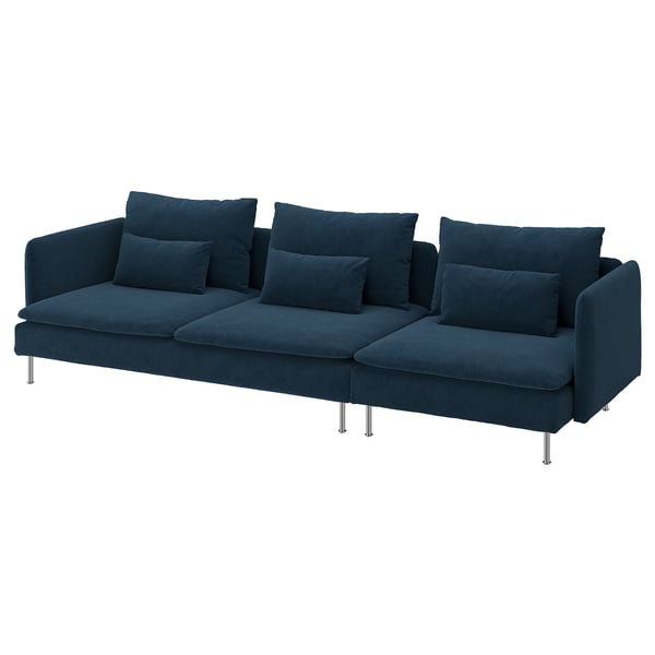 SÖDERHAMN 4-pers. sofa, Kelinge mørkeblå
