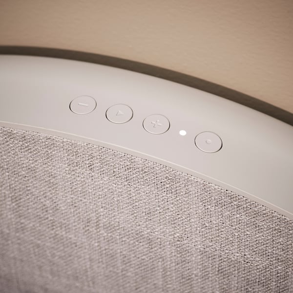 SOLSKYDD Bluetooth-højttaler, hvid, 45 cm