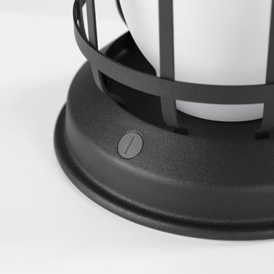 SOLUPPGÅNG LED-lanterne, udendørs batteridrevet/kan dæmpes