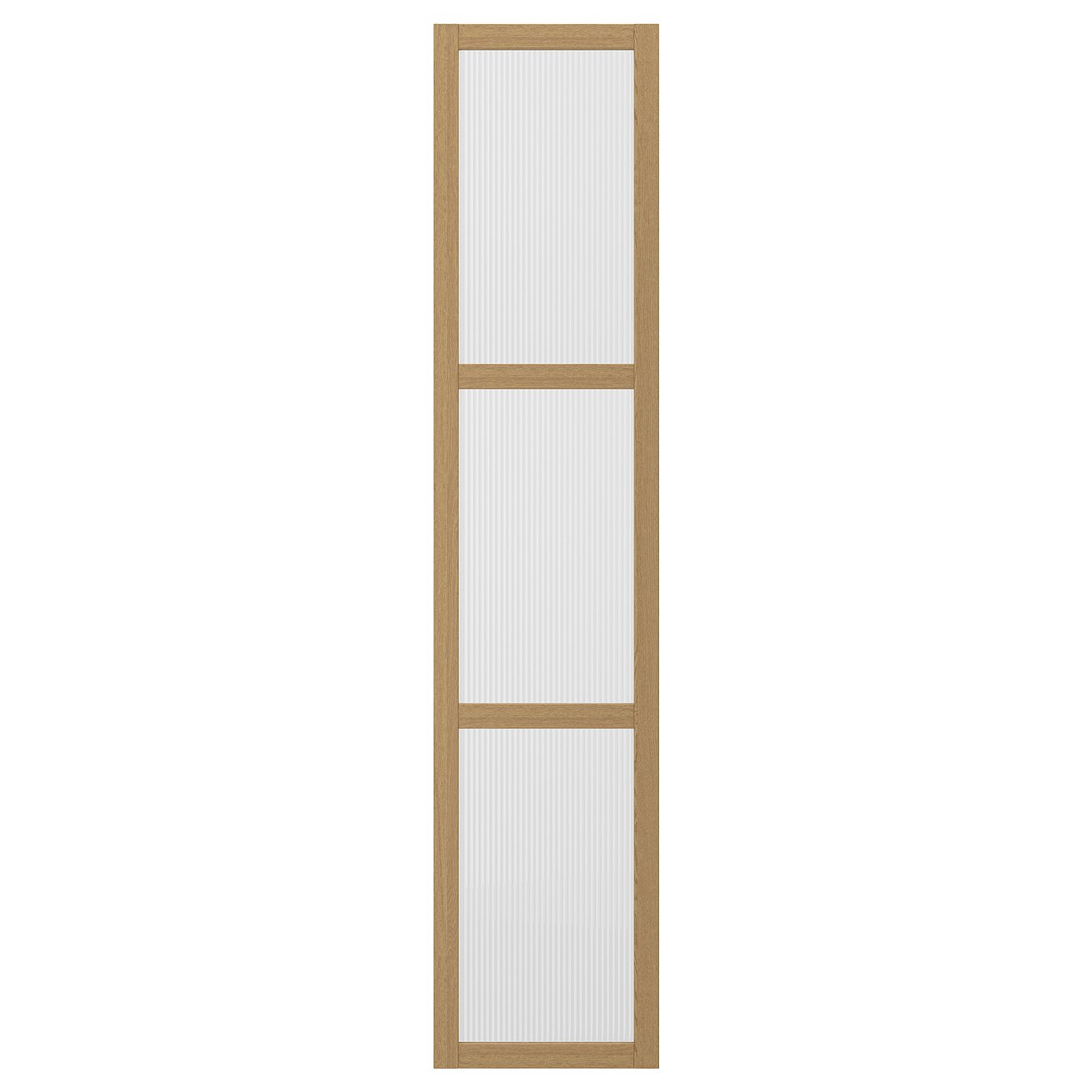 Møbelmontering TONSTAD Låge, eg/finer glas, 50×229 cm