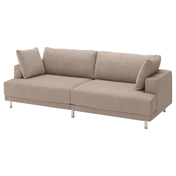 UPPÅKRA 3-pers. modulopbygget sofa, Samsala gråbeige