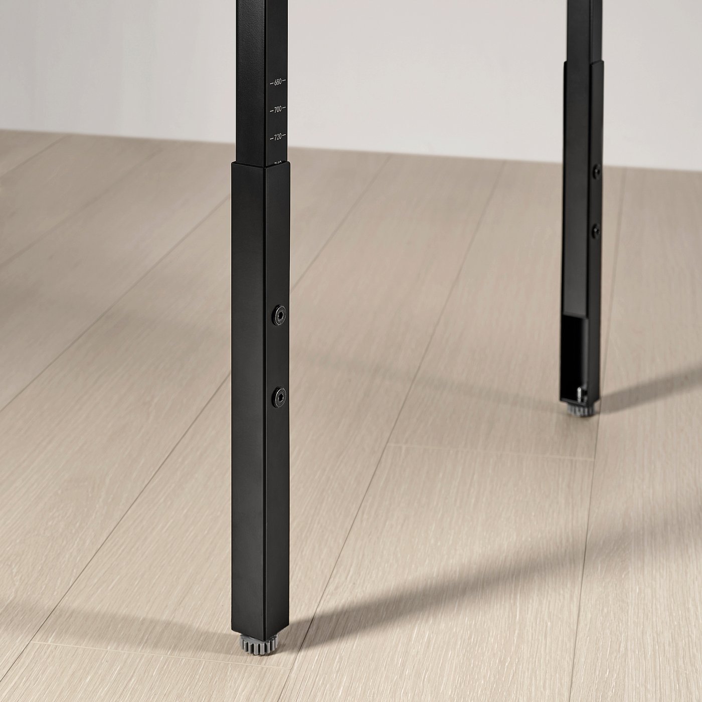 Møbelmontering UTVISNING Gamingbord med hylde, sort, 120x60 cm