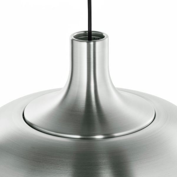 VÄXJÖ Loftlampe, aluminiumsfarvet, 38 cm - IKEA