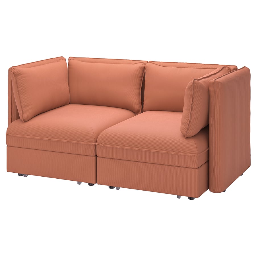Nimmt Ikea Vallentuna Aus Dem Programm VALLENTUNA 2-pers. modulopb sofa 2 sovesofaer - Kelinge rustbrun - IKEA
