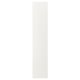 Mulighed: VEDDINGE hvid køkkenlåge, slankt moderne design, glat fiberpladefinish.