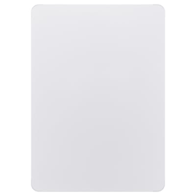 Et VEMUND-produkt. Det er en hvid, rektangulær genstand med en glat overflade. Den er lavet af plast og metal og kan hænges vandret eller lodret.