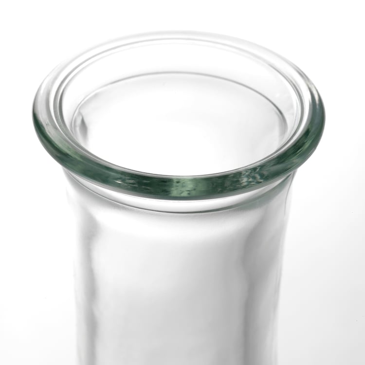 VILJESTARK vase, klart glas, 17 cm IKEA