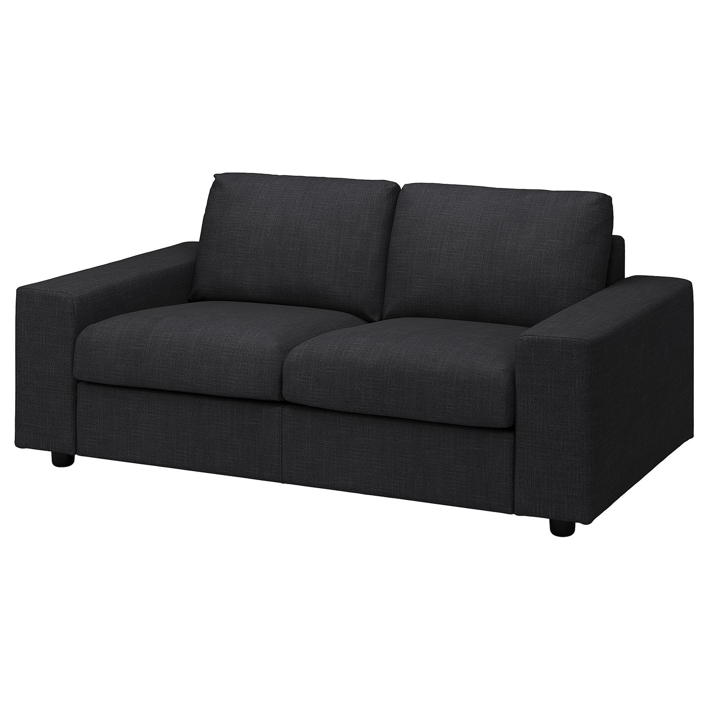 Møbelmontering VIMLE 2-pers. sofa, med brede armlæn/Hillared antracit