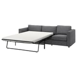 VIMLE grå sovesofa, moderne stof