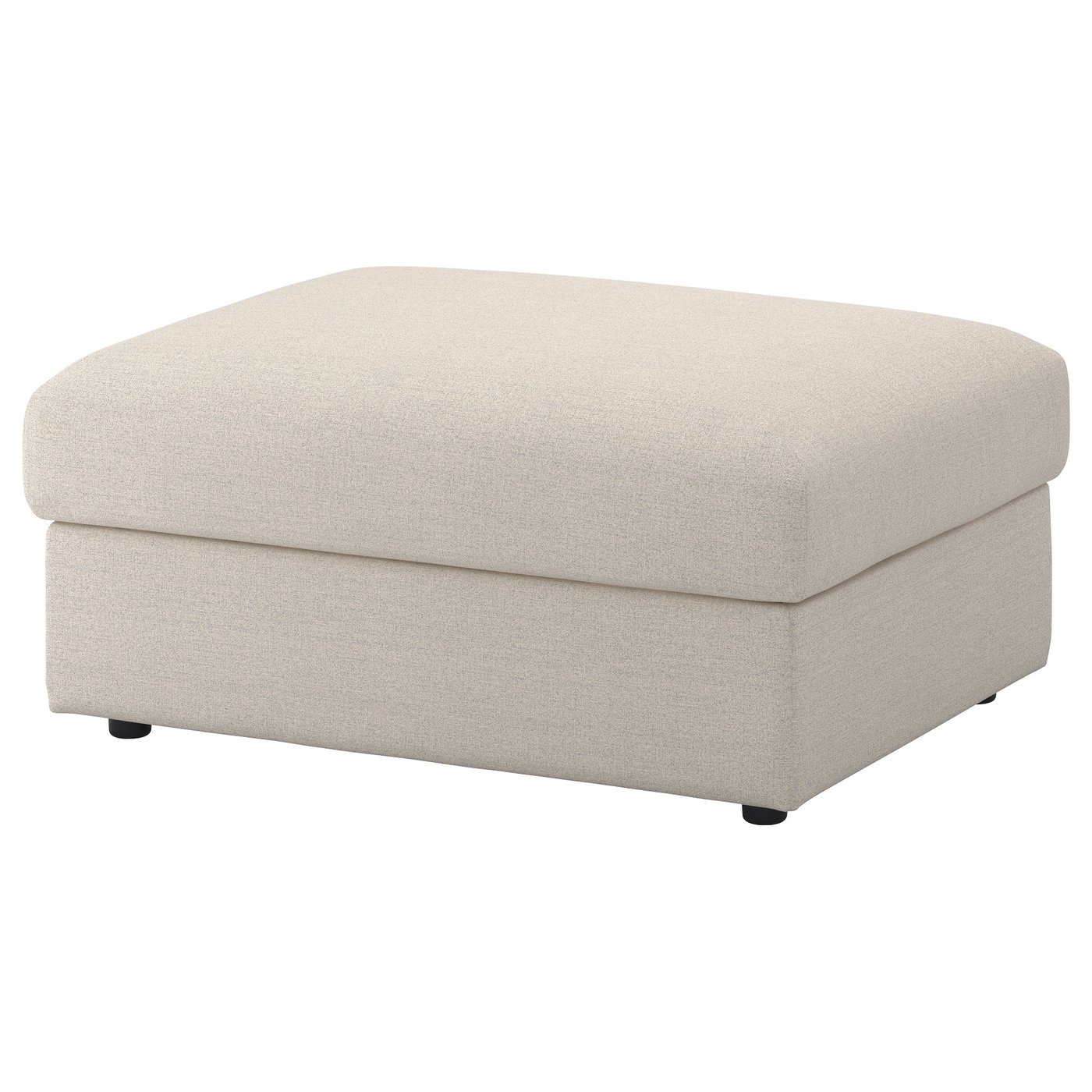 Møbelmontering VIMLE Taburet med opbevaring, Gunnared beige