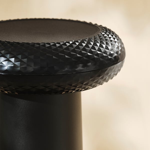 YXSTABY Styrepindstaburet til gaming, sort
