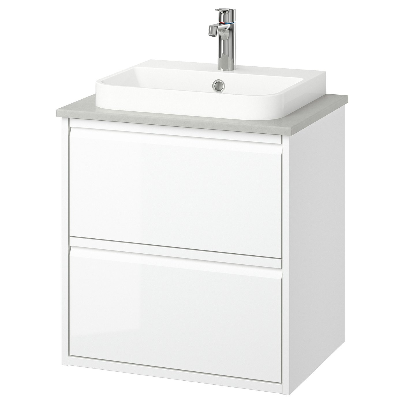 ÄNGSJÖN / BACKSJÖN wash-stnd w drawers/wash-basin/tap