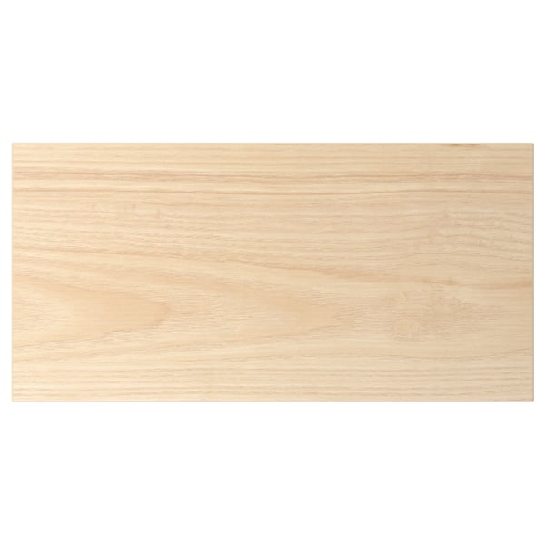 ASKERSUND light ash wooden panel, smooth texture.