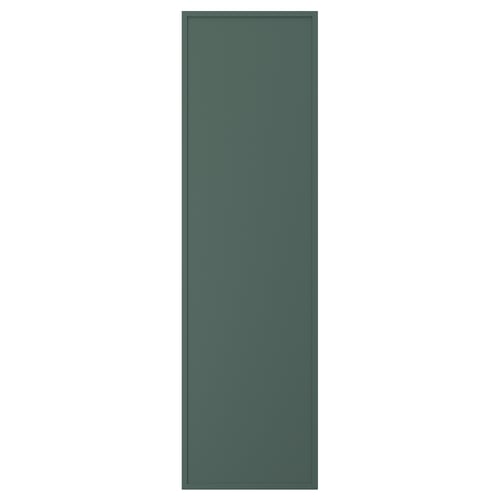 ASPUDDEN Door, dark grey-green, 40x140 cm