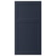 AXSTAD, blue, rectangular, smooth door with inset panel.